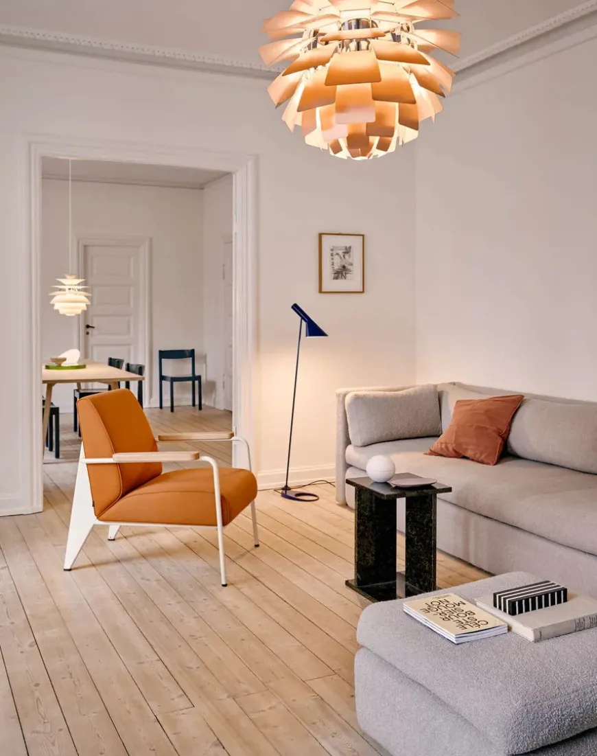 PH Artichoke Soft White/Brass fra Louis Poulsen