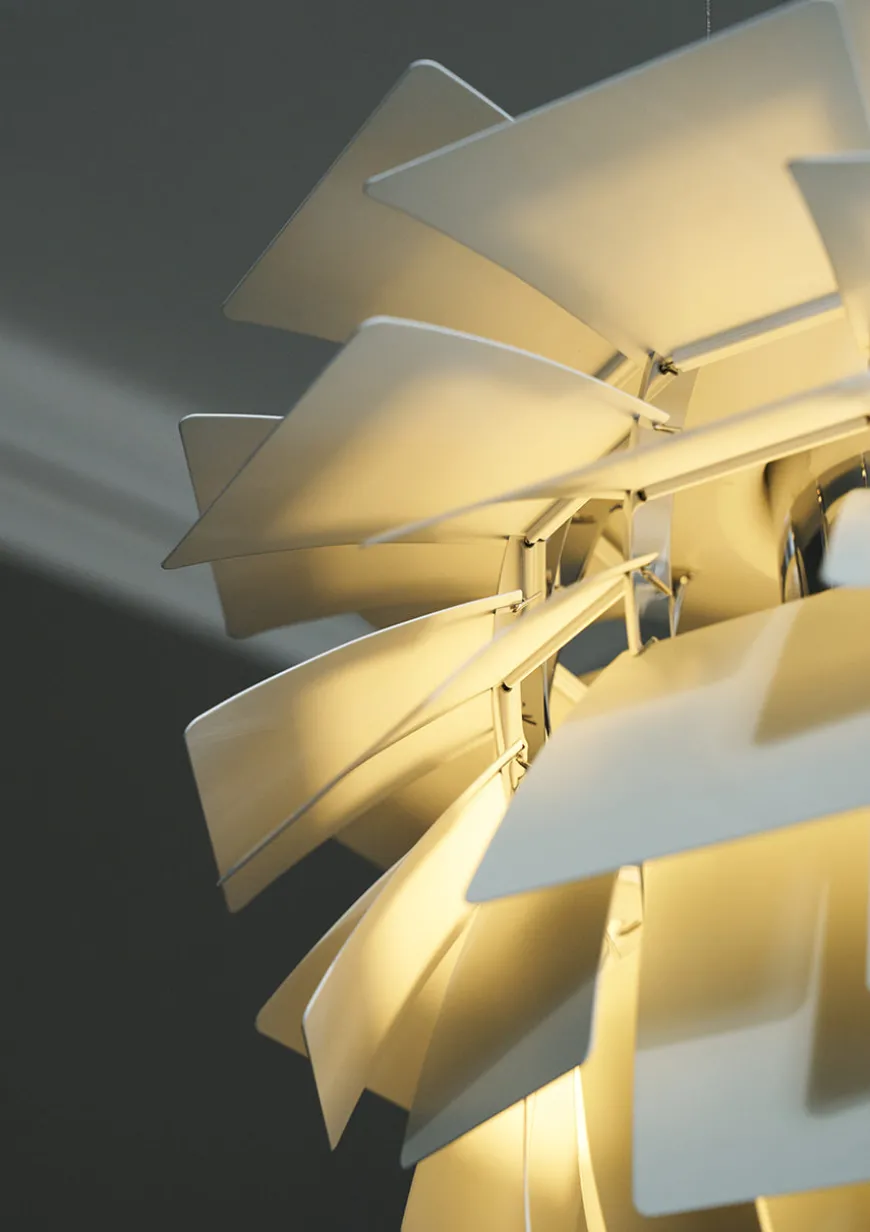 PH Artichoke Soft White/Brass fra Louis Poulsen