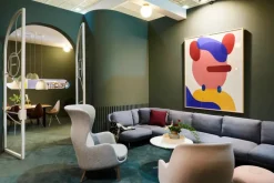 Piet Hein A223 Sofabord, Ø90 cm fra Fritz Hansen