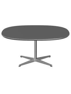 Piet Hein A222 Sofabord, Ø75 cm fra Fritz Hansen