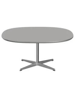 Piet Hein A222 Sofabord, Ø75 cm fra Fritz Hansen