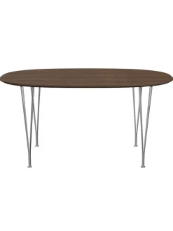 Piet Hein B612 Superellipse spisebord, 150 x 100 cm fra Fritz Hansen