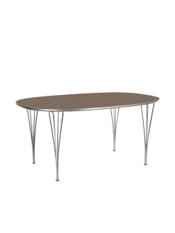 Piet Hein B613 Superellipse spisebord, 180 x 120 cm fra Fritz Hansen