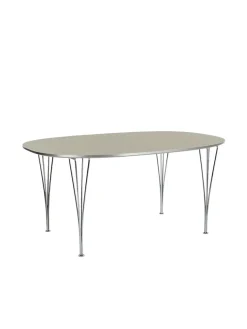 Piet Hein B613 Superellipse spisebord, 180 x 120 cm fra Fritz Hansen