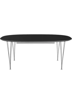Piet Hein B619 Superellipse udtræksbord, 180/300 x 120 cm fra Fritz Hansen