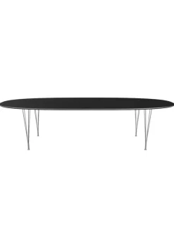 Piet Hein B611 Superellipse spisebord, 135 x 90 cm fra Fritz Hansen