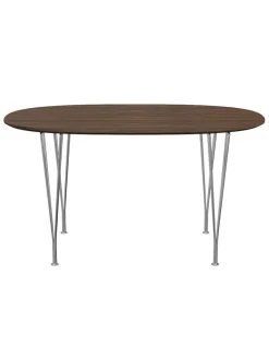 Piet Hein B611 Superellipse spisebord, 135 x 90 cm fra Fritz Hansen