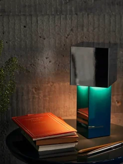 Pivot Portable Lamp, blue silver fra &Tradition