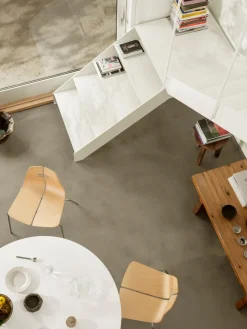 PK3 spisebordsstol, sort ask af Poul Kjærholm