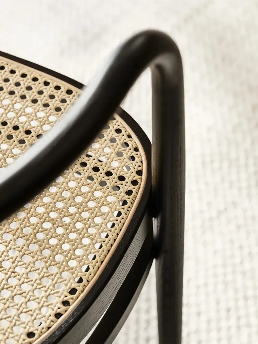 PK15 Stol, sortfarvet ask af Poul Kjærholm