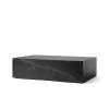 Plinth Low Black Nero Marquina marmor fra Audo Copenhagen