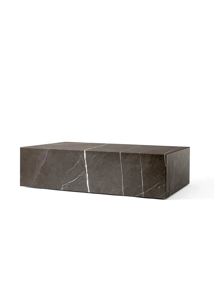 Plinth Low, grey galaxy marble fra Audo Copenhagen