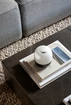 Plinth Low Rose Calacatta Viola marmor fra Audo Copenhagen