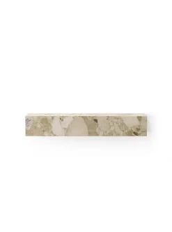 Plinth Shelf Sand Kunis Breccia marmor fra Audo Copenhagen