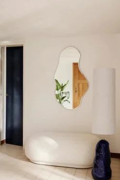 Pond Mirror stor, Brass fra Ferm Living