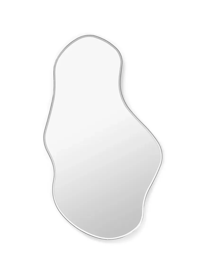 Pond Mirror stor, Dark Chrome fra Ferm Living