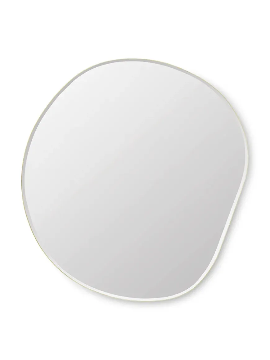 Pond Mirror XL, Dark Chrome fra Ferm Living