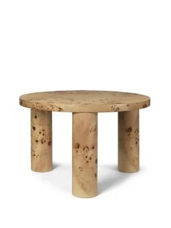 Post Coffee Table, burl veneer fra Ferm Living