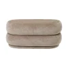 Pouf Oval, faded velvet fra Ferm Living