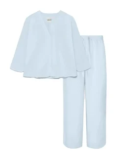 Pyjamas Poplin, mix blue eyes fra Aiayu