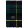Queen blanket - Scottish green tartan fra Magniberg