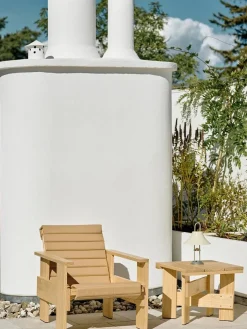 Quilted sædehynde til Crate Loungechair, Iron Red fra Hay