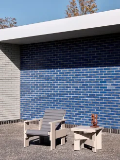 Quilted sædehynde til Crate Loungechair, Sky Grey fra Hay