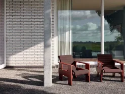 Quilted sædehynde til Crate Loungechair, Sky Grey fra Hay