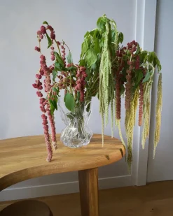 Reflection Vase, klar glas fra Hein Studio