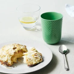 Rhombe krus, gul fra Lyngby Porcelæn