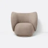 Rico Lounge Chair, bouclé i sand fra Ferm Living