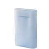 Ridge Vase, light blue frosted glass fra Muuto