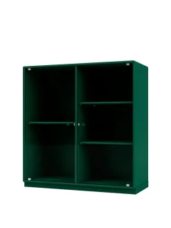 Ripple II Vitrineskab, inkl. sokkel fra Montana