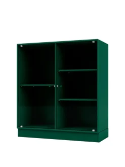 Ripple II Vitrineskab, inkl. sokkel fra Montana