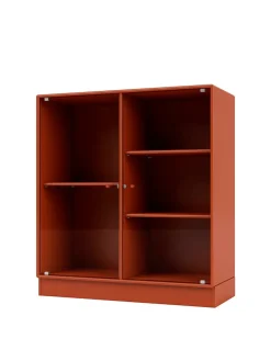 Ripple II Vitrineskab, inkl. sokkel fra Montana