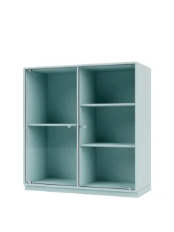 Ripple II Vitrineskab, inkl. sokkel fra Montana