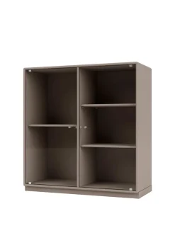 Ripple II Vitrineskab, inkl. sokkel fra Montana