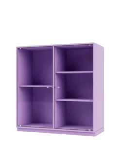 Ripple II Vitrineskab, inkl. sokkel fra Montana