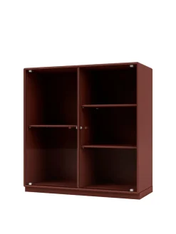 Ripple II Vitrineskab, inkl. sokkel fra Montana