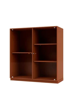 Ripple II Vitrineskab, inkl. sokkel fra Montana