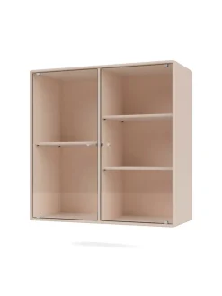 Ripple II Vitrineskab, inkl. sokkel fra Montana