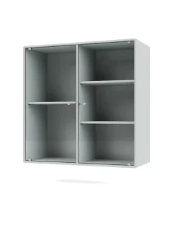 Ripple II Vitrineskab, inkl. sokkel fra Montana