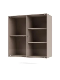 Ripple II Vitrineskab, inkl. sokkel fra Montana