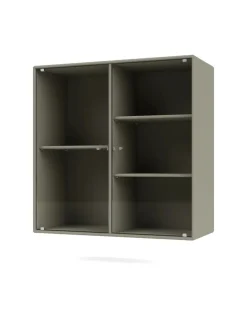 Ripple II Vitrineskab, inkl. sokkel fra Montana