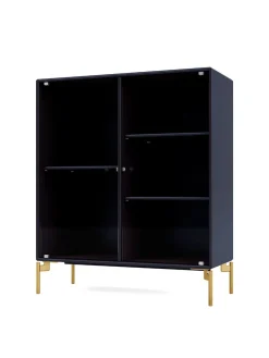 Ripple II Vitrineskab, inkl. ben fra Montana