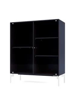 Ripple II Vitrineskab, inkl. ben fra Montana