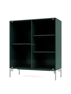 Ripple II Vitrineskab, inkl. ben fra Montana