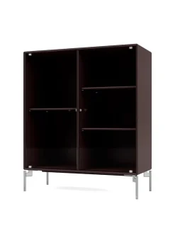 Ripple II Vitrineskab, inkl. ben fra Montana