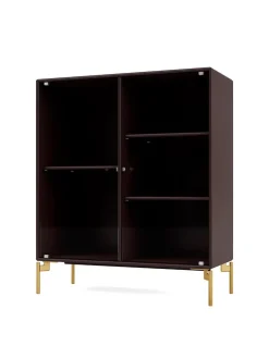 Ripple II Vitrineskab, inkl. ben fra Montana