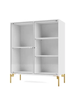 Ripple II Vitrineskab, inkl. ben fra Montana